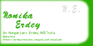 monika erdey business card